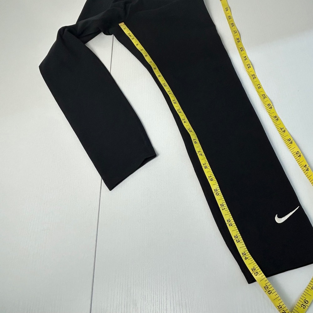 Nike Womens Sportswear High Rise 7/8 Tight Fit Leggings Black FN6545-010 XS - Picture 8 of 10